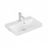 Villeroy & Boch Avento Раковина компактная, 550 x 370 x 180 mm, Альпийский белый, с переливом 4A005501