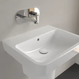 Villeroy & Boch O.novo Pаковина, 550 x 460 x 175 mm, Альпийский белый, с переливом 4A415701