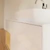Villeroy & Boch Finion Тумба под раковину, с подсветкой, 3 выдвижных ящика, 1200 x 603 x 501 mm, Glossy White Lacquer / Gold Matt Lacquer G801HFGF