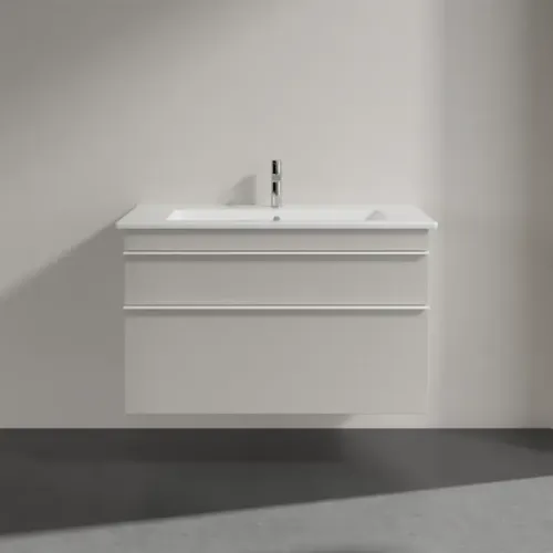 Villeroy & Boch Venticello Тумба под раковину, 2 выдвижных ящика, 953 x 590 x 502 mm, Soft Grey / Soft Grey A92602VK