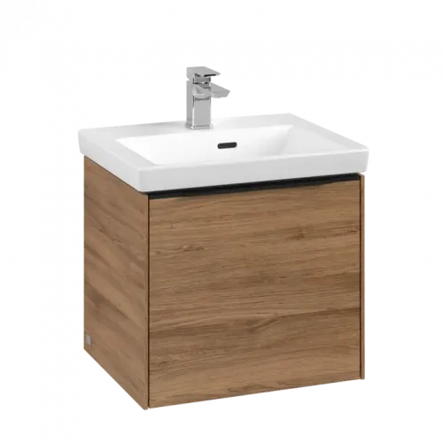 Villeroy & Boch Subway 3.0 Тумба под раковину, 1 выдвижной ящик, 473 x 429 x 408 mm, Oak Kansas C58001RH