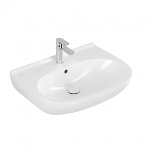 Villeroy & Boch O.novo Pаковина, 650 x 510 x 200 mm, Альпийский белый, с переливом 51606501