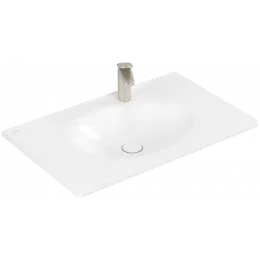 Villeroy & Boch Antao Pаковина для установки на тумбу, 800 x 500 x 150 mm, Альпийский белый CeramicPlus, со скрытым переливом 4A7584R1