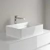 Villeroy & Boch Collaro Раковина для установки на столешницу, 560 x 360 x 145 mm, Альпийский белый, без перелива 4A205601