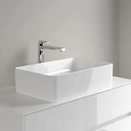 Villeroy & Boch Collaro Раковина для установки на столешницу, 560 x 360 x 145 mm, Альпийский белый, без перелива 4A205601