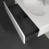 Villeroy & Boch Antao Тумба под раковину, 1 выдвижной ящик, 988 x 256 x 493 mm, лицевая поверхность без текстурированной отделки, Glossy White Lacquer K02000GF