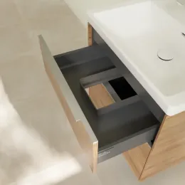 Villeroy & Boch Subway 3.0 Тумба под раковину, 2 выдвижных ящика, 622 x 576 x 478 mm, Oak Kansas C57600RH