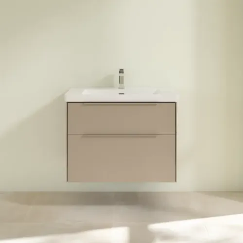 Villeroy & Boch Subway 3.0 Тумба под раковину, 2 выдвижных ящика, 772 x 576 x 478 mm, Taupe C57402VM
