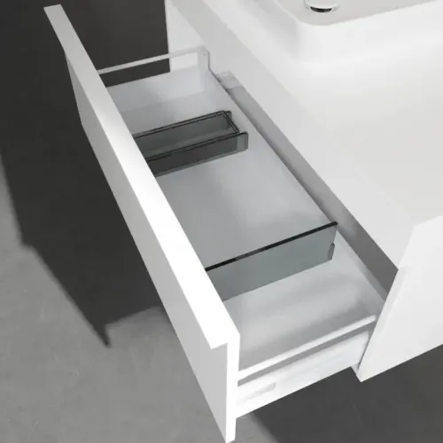 Villeroy & Boch Venticello Тумба под раковину, 1 выдвижной ящик, 957 x 436 x 502 mm, Glossy White / Glossy White A94702DH