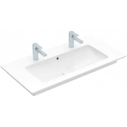 Villeroy & Boch Venticello Pаковина для установки на тумбу, 1000 x 500 x 170 mm, Альпийский белый CeramicPlus, с переливом 4104AKR1