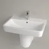 Villeroy & Boch O.novo Pаковина, 650 x 460 x 175 mm, Альпийский белый CeramicPlus, с переливом 4A4165R1