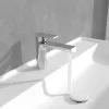 Villeroy & Boch Liberty Смеситель для раковины однорычажный без Выдвижной механизм слива, Хром TVW10700300161