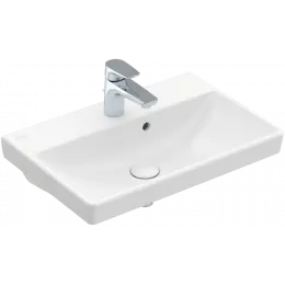 Villeroy & Boch Avento Раковина компактная, 550 x 370 x 180 mm, Альпийский белый, с переливом 4A005501