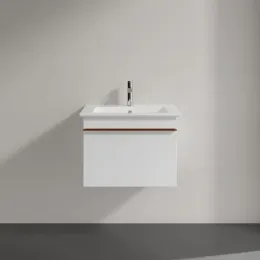 Villeroy & Boch Venticello Тумба под раковину, 1 выдвижной ящик, 553 x 420 x 502 mm, Glossy White / Glossy White A93205DH