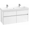 Villeroy & Boch Collaro Тумба под раковину, 4 выдвижных ящика, 1154 x 546 x 444 mm, Glossy White C01200DH