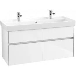 Villeroy & Boch Collaro Тумба под раковину, 4 выдвижных ящика, 1154 x 546 x 444 mm, Glossy White C01200DH