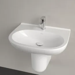 Villeroy & Boch O.novo Pаковина, 650 x 510 x 200 mm, Альпийский белый, без перелива 51606601