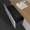 Villeroy & Boch Antao Тумба под раковину, 2 выдвижных ящика, 1600 x 360 x 500 mm, лицевая поверхность без текстурированной отделки, Glossy White Lacquer / Honey Oak K38051GF