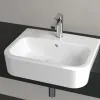 Villeroy & Boch Architectura Полувстраиваемая раковина, 550 x 430 x 170 mm, Альпийский белый CeramicPlus, с переливом, нешлифованный 419055R1