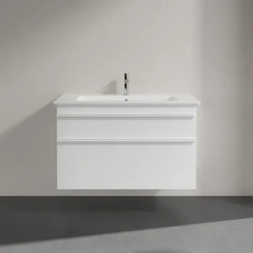 Villeroy & Boch Venticello Тумба под раковину, 2 выдвижных ящика, 953 x 590 x 502 mm, Glossy White / Glossy White A92602DH