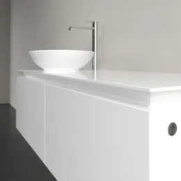 Villeroy & Boch Legato Тумба под раковину, 2 выдвижных ящика, 1200 x 380 x 500 mm, Glossy White / Glossy White B57900DH