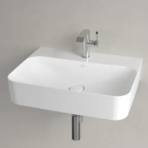 Villeroy & Boch Finion Pаковина, 600 x 470 x 164 mm, Альпийский белый CeramicPlus, без перелива 416861R1