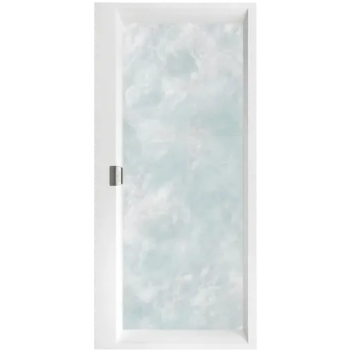 Villeroy & Boch Squaro Edge 12 Ванна, с гидромассажем Hydropool Entry (HE), включая Подвод воды, 1600 x 750 mm, Альпийский белый UHE160SQE2B1V01