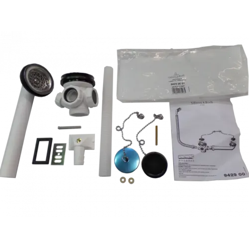 Villeroy & Boch Аксессуары Комплект перелива, 211 x 283 x 86,5 mm, Хромированный 94290061