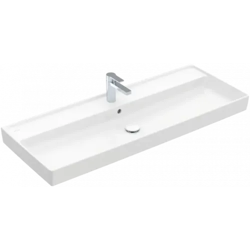 Villeroy & Boch Collaro Pаковина для установки на тумбу, 1200 x 470 x 160 mm, Альпийский белый, с переливом 4A33C501