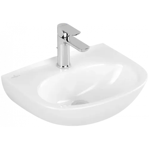 Villeroy & Boch O.novo Раковина компактная, 450 x 360 x 160 mm, Альпийский белый, без перелива 43404601
