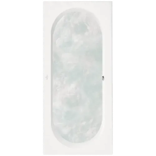 Villeroy & Boch O.novo Ванна, с гидромассажем Airpool Entry (AE), 1900 x 900 mm, Альпийский белый UAE190CAS2A1V01