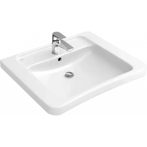 Villeroy & Boch ViCare Pаковина ViCare, 650 x 550 x 190 mm, Альпийский белый, без перелива 51786801