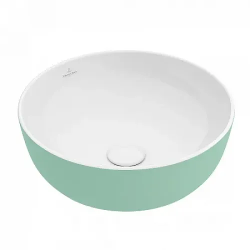 Раковина Villeroy & Boch Artis 417943BCW3 43х43 см, Mint мятный