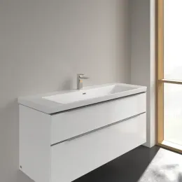 Villeroy & Boch Subway 3.0 Pаковина для установки на тумбу, 1300 x 475 x 170 mm, Stone White CeramicPlus, с переливом 4A70D5RW