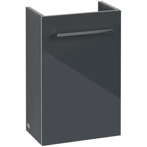 Villeroy & Boch Avento Тумба под раковину, 1 дверь, 340 x 514 x 234 mm, Стекло серое A87600B1
