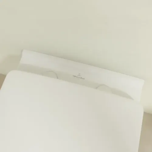 Villeroy & Boch O.novo Унитаз с открытым смывным краем Compact, настенный, Альпийский белый 5688R001