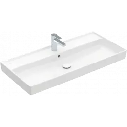 Villeroy & Boch Collaro Pаковина для установки на тумбу, 1000 x 470 x 160 mm, Альпийский белый, с переливом, шлифованный 4A331G01
