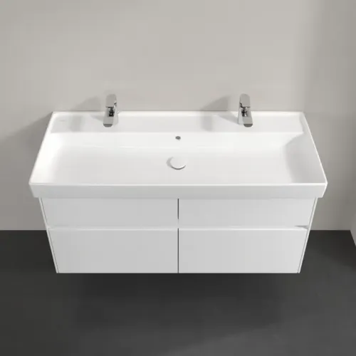 Villeroy & Boch Collaro Тумба под раковину, 4 выдвижных ящика, 1154 x 546 x 444 mm, Glossy White C01200DH