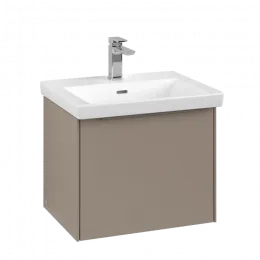 Villeroy & Boch Subway 3.0 Тумба под раковину, с подсветкой, 1 выдвижной ящик, 523 x 429 x 448 mm, Taupe C579L2VM