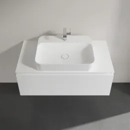 Villeroy & Boch Legato Тумба под раковину, 1 выдвижной ящик, 1000 x 380 x 500 mm, Glossy White / Glossy White B75500DH