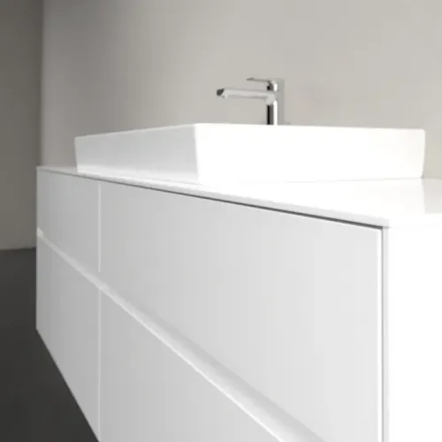 Villeroy & Boch Collaro Тумба под раковину, 4 выдвижных ящика, 1600 x 548 x 500 mm, Glossy White / Glossy White C02800DH