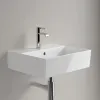 Villeroy & Boch Memento 2.0 Pаковина, 500 x 420 x 140 mm, Альпийский белый CeramicPlus, с переливом, шлифованный 4A225GR1