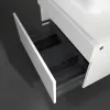 Villeroy & Boch Legato Тумба под раковину, с подсветкой, 2 выдвижных ящика, 800 x 550 x 500 mm, Glossy White / Glossy White B734L0DH