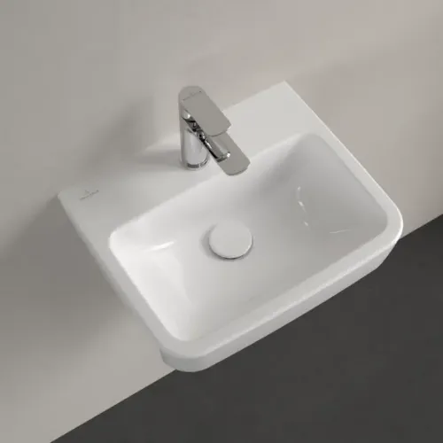 Villeroy & Boch O.novo Раковина компактная, 450 x 370 x 160 mm, Альпийский белый, без перелива 43444601
