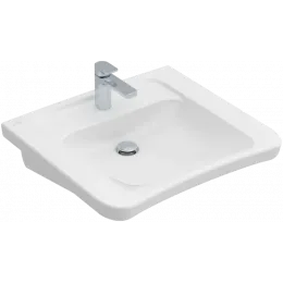 Villeroy & Boch ViCare Pаковина ViCare, 650 x 550 x 190 mm, Альпийский белый, без перелива 51786801