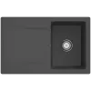 Villeroy & Boch Siluet 45 Мойка, включая Комплект слива с ручным управлением, выкл TitanCeram, 800 x 510 mm, Graphite CeramicPlus 333401i4
