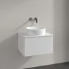 Villeroy & Boch Antao Тумба под раковину, с подсветкой, 1 выдвижной ящик, 600 x 360 x 500 mm, лицевая поверхность без текстурированной отделки, Glossy White Lacquer / Glossy White Lacquer L29010GF