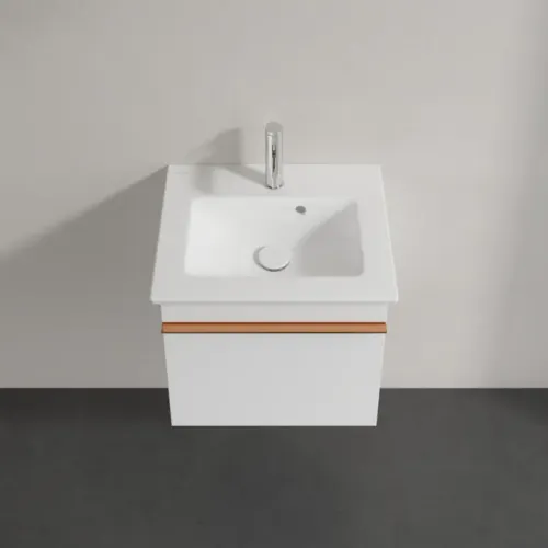 Villeroy & Boch Venticello Тумба под раковину, 1 выдвижной ящик, 466 x 420 x 425 mm, Glossy White / Glossy White A93105DH