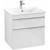 Villeroy & Boch Venticello Тумба под раковину, 2 выдвижных ящика, 603 x 590 x 502 mm, Glossy White / Glossy White A92401DH
