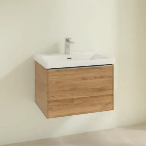 Villeroy & Boch Subway 3.0 Тумба под раковину, 1 выдвижной ящик, 622 x 429 x 478 mm, Oak Kansas C57500RH